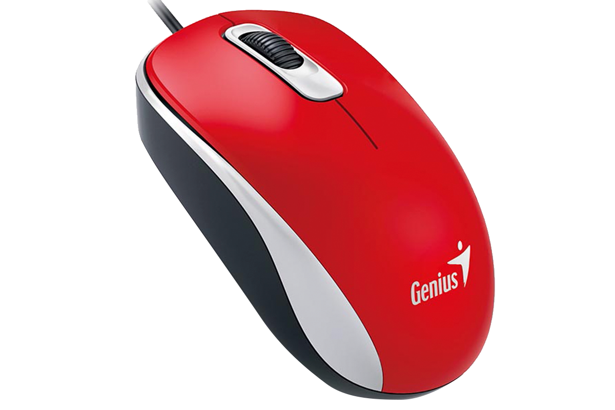 Genius Мышь оптическая  Genius DX-110, Red, G5