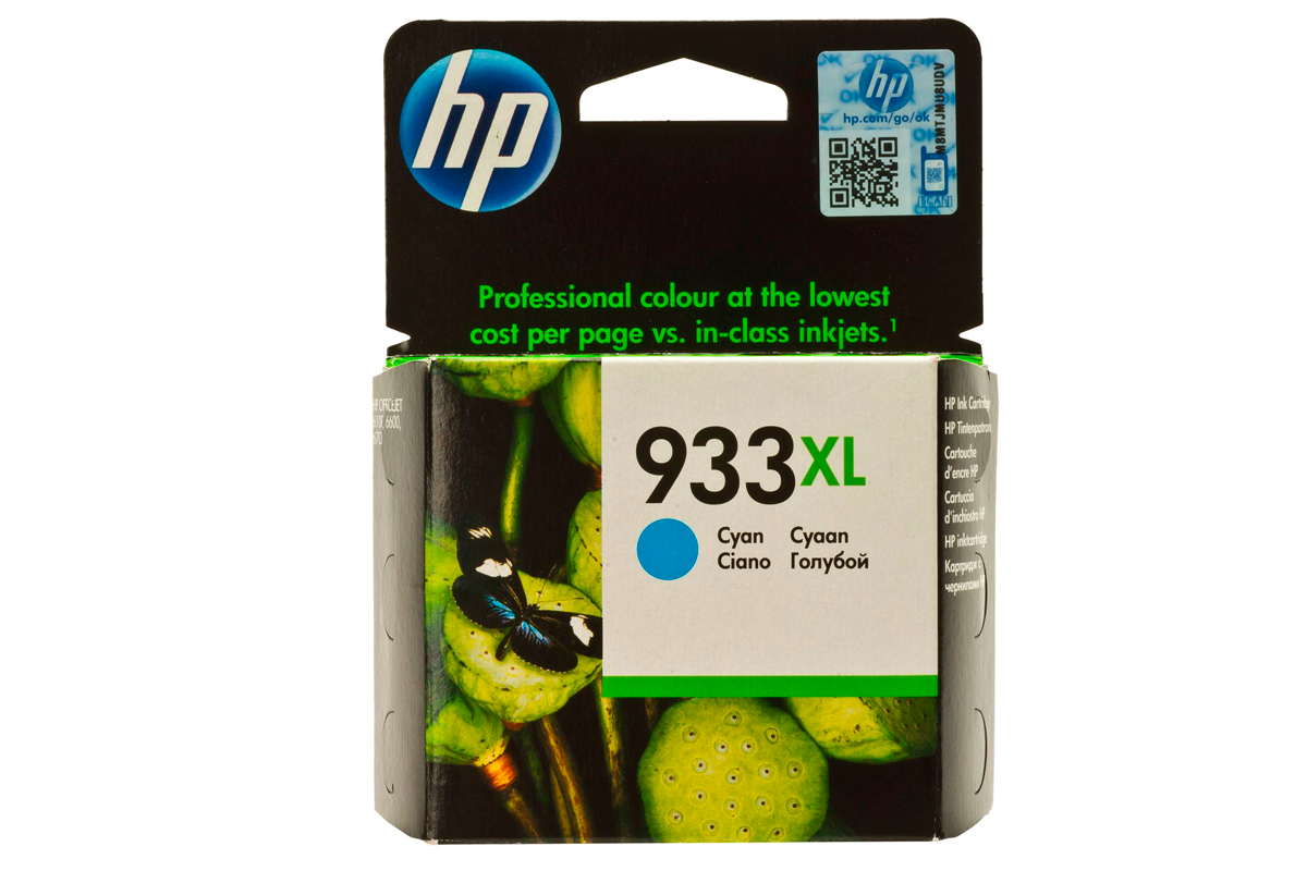 hp Картридж HP 933XL голубой CN054AE BGX
