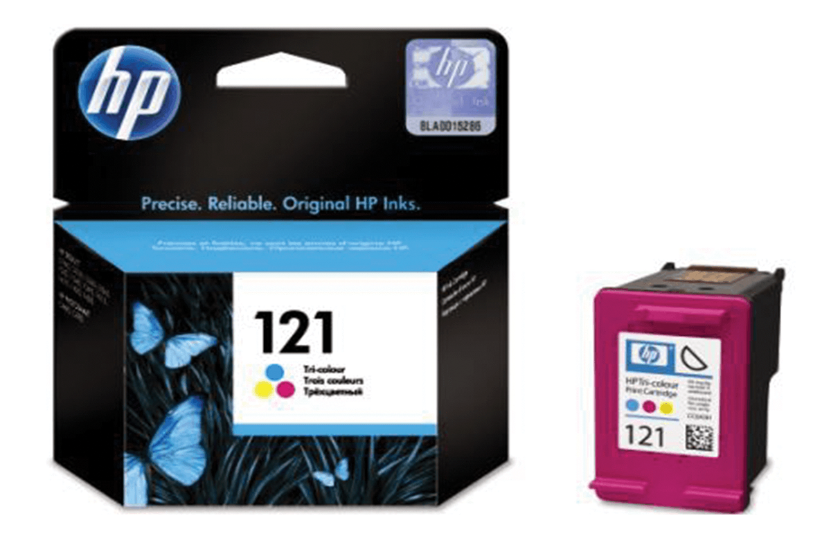 hp Картридж HP CC643HE №121 Трёхцветный для HP F4283/D2563