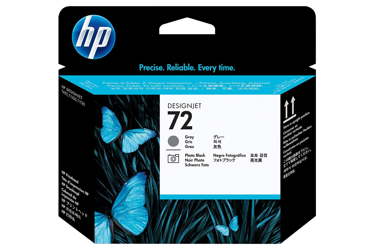 hp Печатающая головка HP C9380A №72 Gray and Photo Black