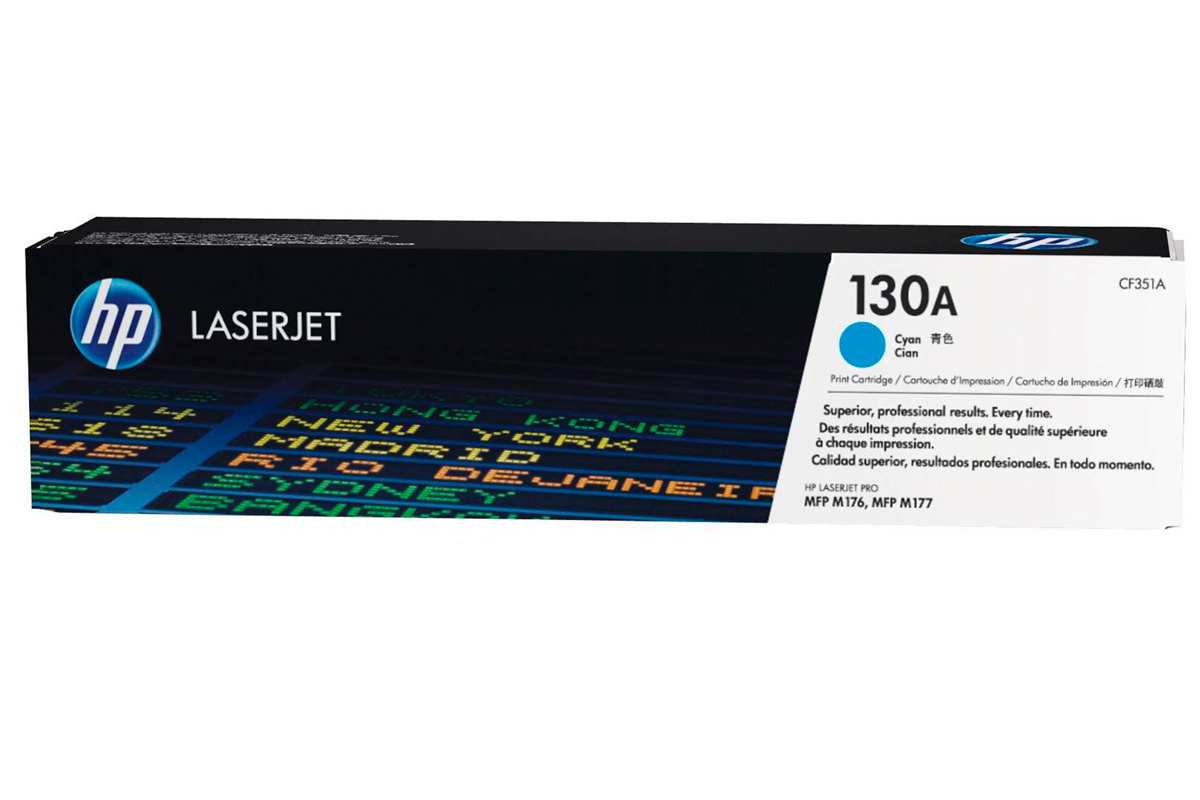 hp Картридж HP CF351A голубой