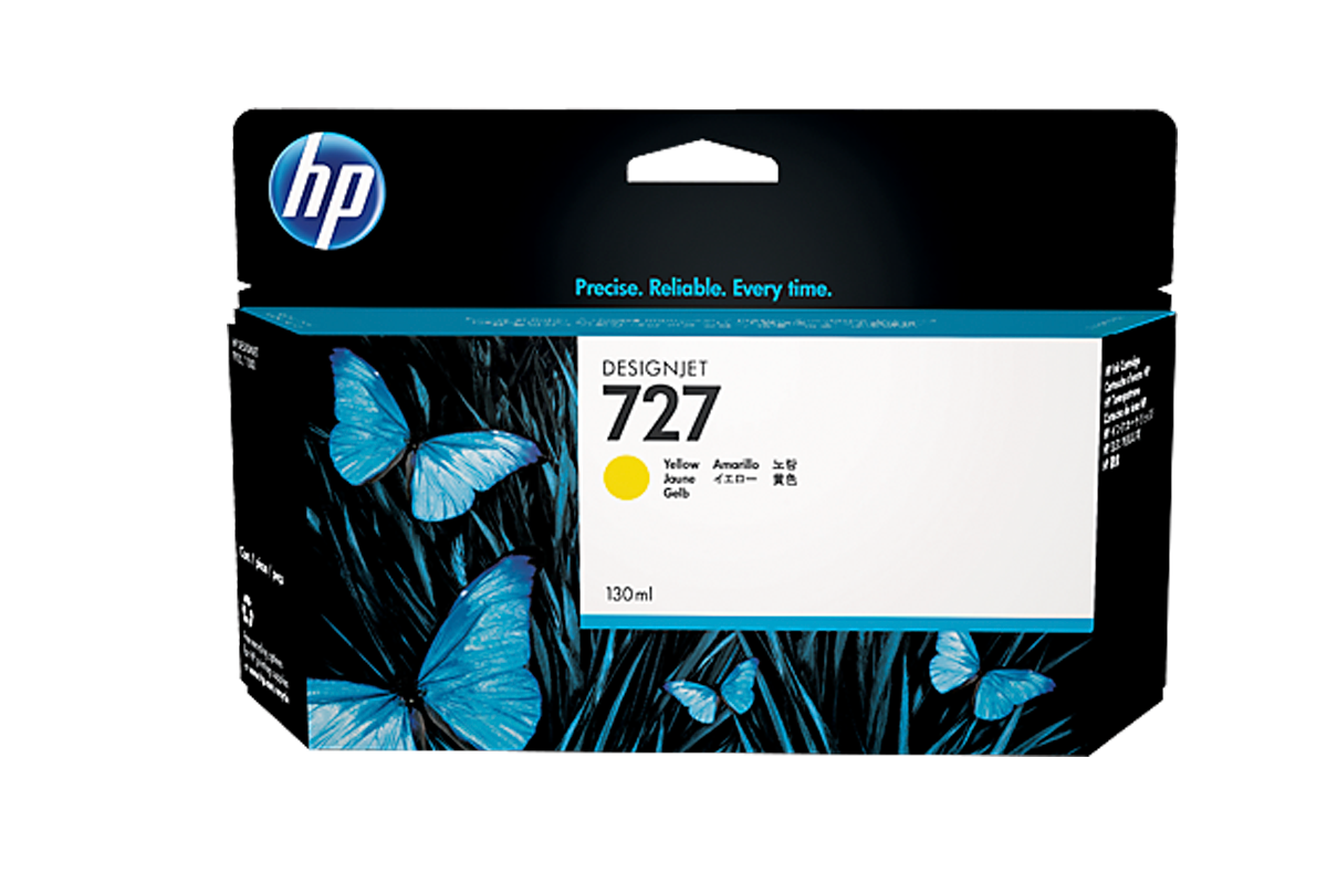 hp Картридж HP B3P21A желтый