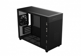 asus Корпус ASUS Prime AP201 Tempered Glass, поддержка 360 mm Радиаторов, VGA до 338мм, micro-ATX, черный