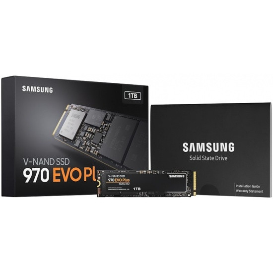 Samsung Твердотельный накопитель SSD Samsung 970 EVO PLUS, MZ-V7S1T0BW  [1000 ГБ,M2,NVMe,чтение: 3500