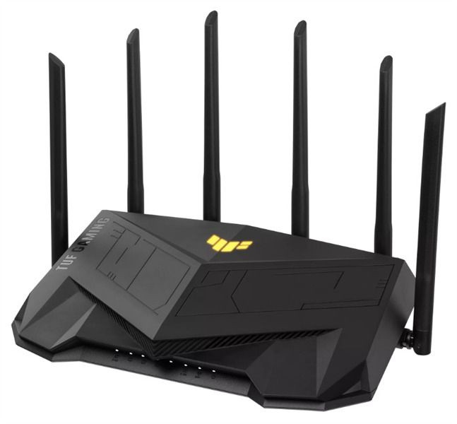 asus Маршрутизатор ASUS TUF-AX6000 AX6000,2.0 GHz quad-core CPU,AiMesh,OFDMA,RJ45 2.5G WAN,RJ45 2.5G LAN,RJ45