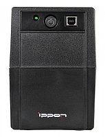 ippon ИБП Ippon Back Basic 650, 650VA, 360Вт, AVR 162-285В, 3хС13, управление по USB, без комлекта кабелей