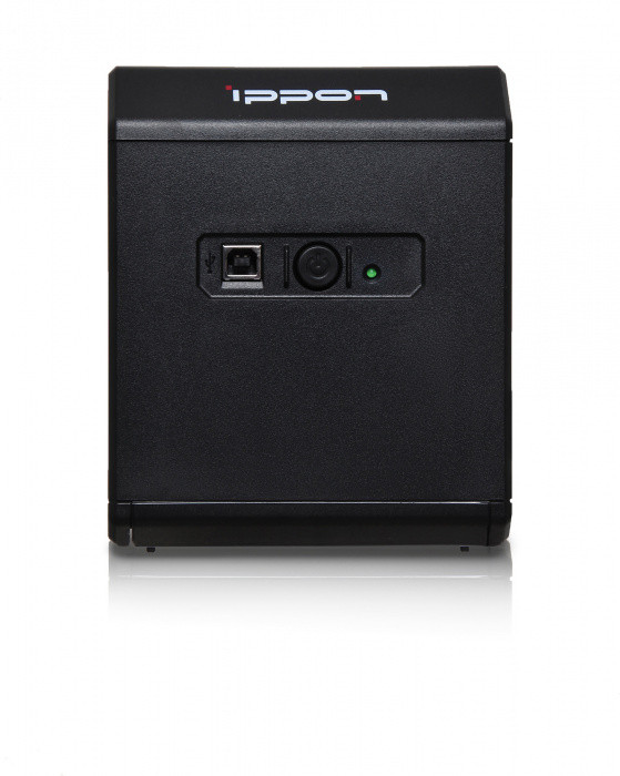 ippon ИБП Ippon Back Comfo Pro II 650, 650VA, 360Вт, AVR 165-290В, 8(2)хEURO, управление по USB, без кабеля