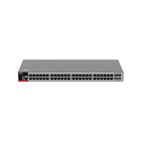 ruijie Коммутатор RUIJIE RG-S2915-48GT4MS-L managed L2+ (48 x 10/100/1000 RJ45; 4 x 2.5GE/1GE SFP ports)