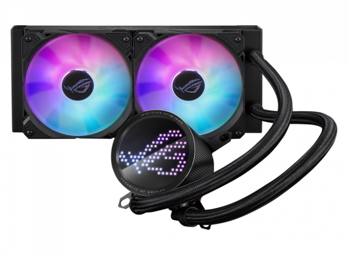 asus СЖО ASUS ROG RYUO III 240 ARGB, AIO, 2x120mm fan, 1200/1700/AM5, BOX