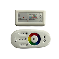 Контроллер RGB плюс белый с радиоуправлением. 12-24 Вольта. 24 Ампер.