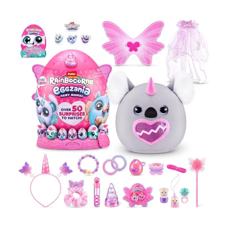 Огромное яйцо Eggzania Zuru Мягкая игрушка сюрприз