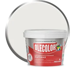 Эмаль акриловая для радиаторов отопления OLECOLOR 1кг