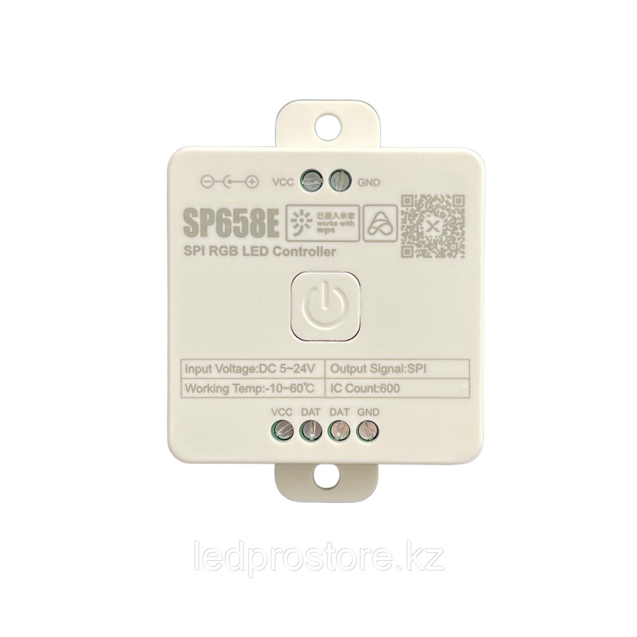 Контроллер SPI RGB с управлением через смартфон на 600 пикселей.