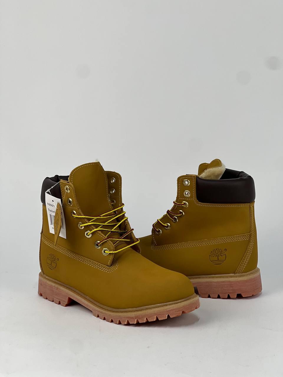 Timberland Ботинки Зима  ЛЮКС Качество, фото 1
