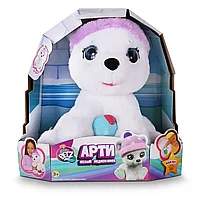 Интерактивная игрушка Club Petz Белый медвежонок Арти со звуковыми эффектами