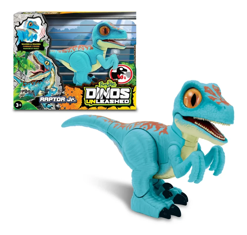 Игрушка Dinos Unleashed динозавр Раптор со звуковыми эффектами и электромеханизмами