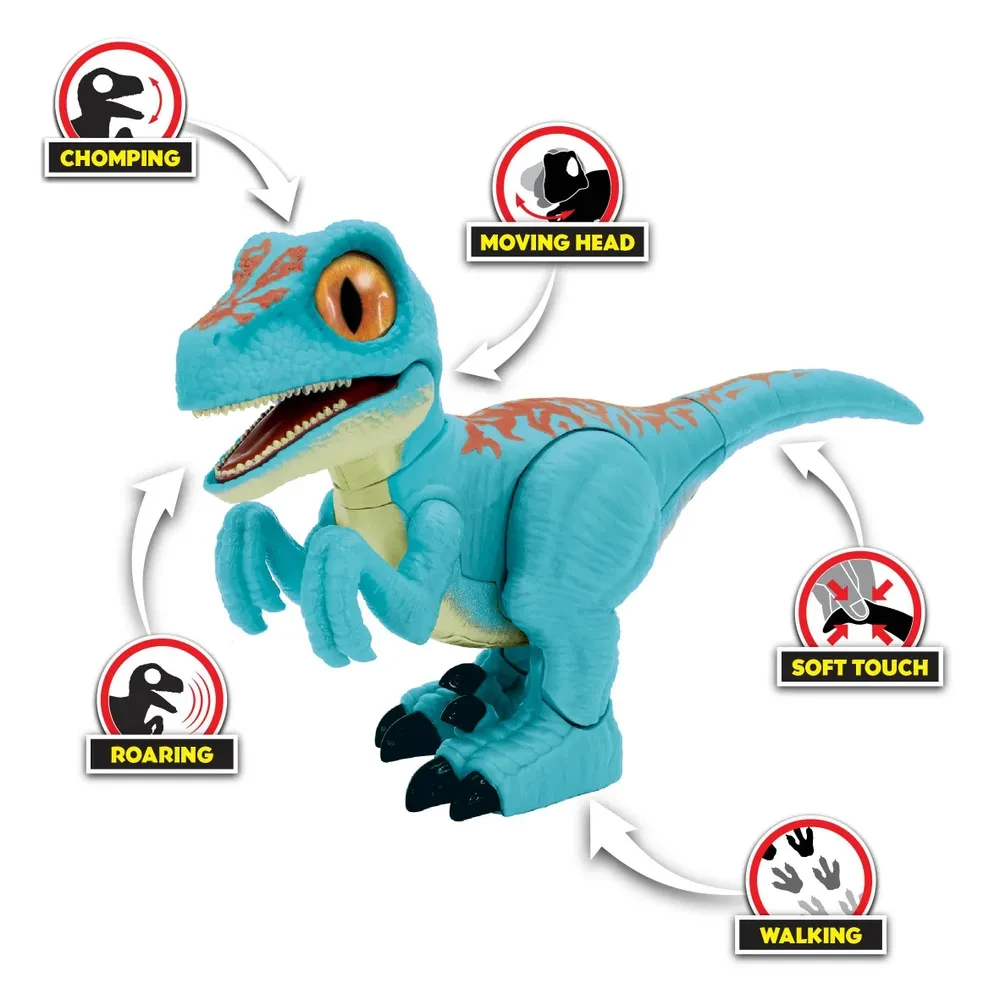 Игрушка Dinos Unleashed динозавр Раптор со звуковыми эффектами и электромеханизмами