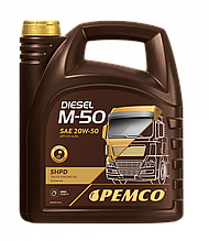 Моторное масло PEMCO DIESEL M-50 SHPD 20W-50