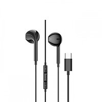 Проводные наушники Type-c Hoco M101, с микрофоном, чёрный