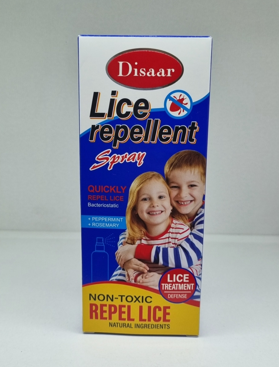 Спрей от педикулеза, вшей и гнид Disaar lice repellent spray 120 ml в подарок гребешок