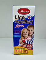 Спрей от педикулеза, вшей и гнид Disaar lice repellent spray 120 ml в подарок гребешок