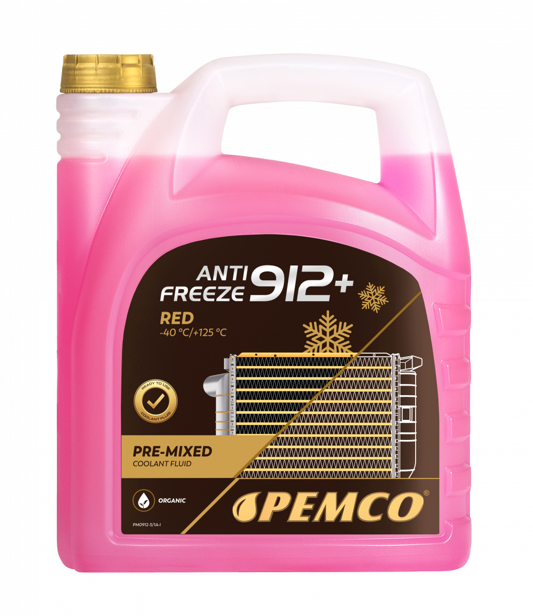 Антифриз PEMCO Antifreeze 912+ (-40 °C)