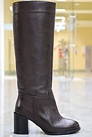 Сапоги женские зимние "Paoletti" натуральная кожа, натуральный мех