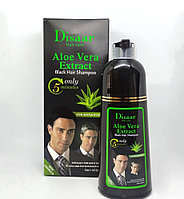 Шампунь краска для волос Disaar Aloe Vera ( чёрная ), 400 ml.