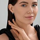 Серьги из серебра  95-122-02293-1, фото 4