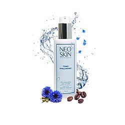 Гиалуроновый тоник (дозатор) с пантенолом и кофеином для лица и кожи вокруг глаз, 150ml