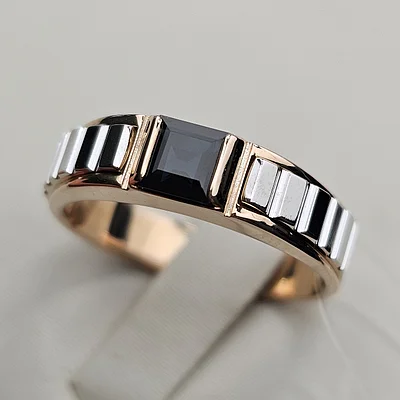 Золотое кольцо 585пр, сапфир 0,79кт 2/2 5,62 гр. 20 размер