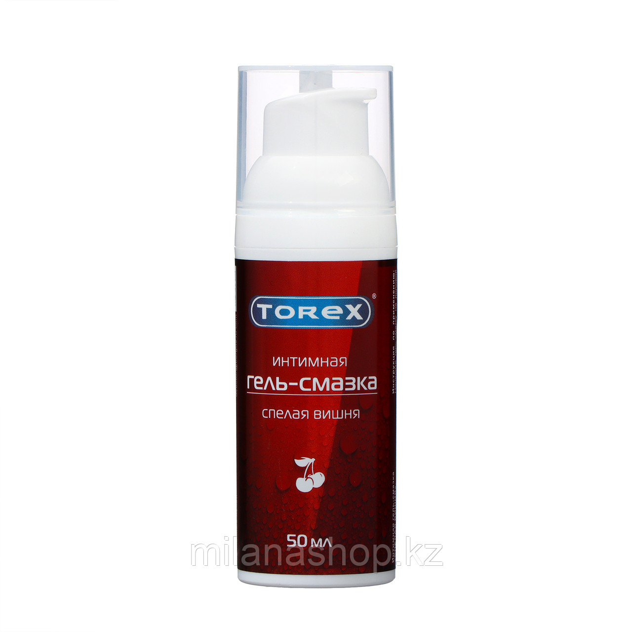 Гель-смазка интимная Torex "Спелая вишня", 50 мл