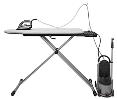 Гладильная доска с утюгом и парогенератором