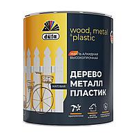 Эмаль алкидная düfa ДЕРЕВО, МЕТАЛЛ, ПЛАСТИК база 1