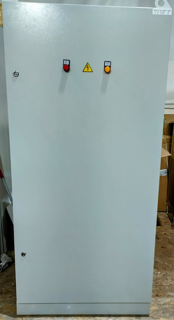 Вводно-распределительный шкаф с АВР ВРУ8257-72А21М-05 320А 35/6кА 400В IP31 схема 2-1 электроприводы 230ВАС, фото 1