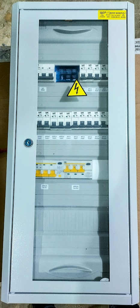 Щит управления электрообогревом ЩУОБ11-5111-2760 80А 10/6кА 400/230В IP54, фото 1