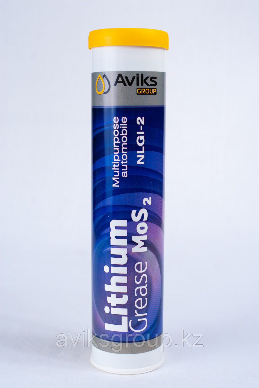 Смазка ШРУС-4/Aviks Lithium Grease MoS2 , картридж 380 гр (25 штук в коробке)