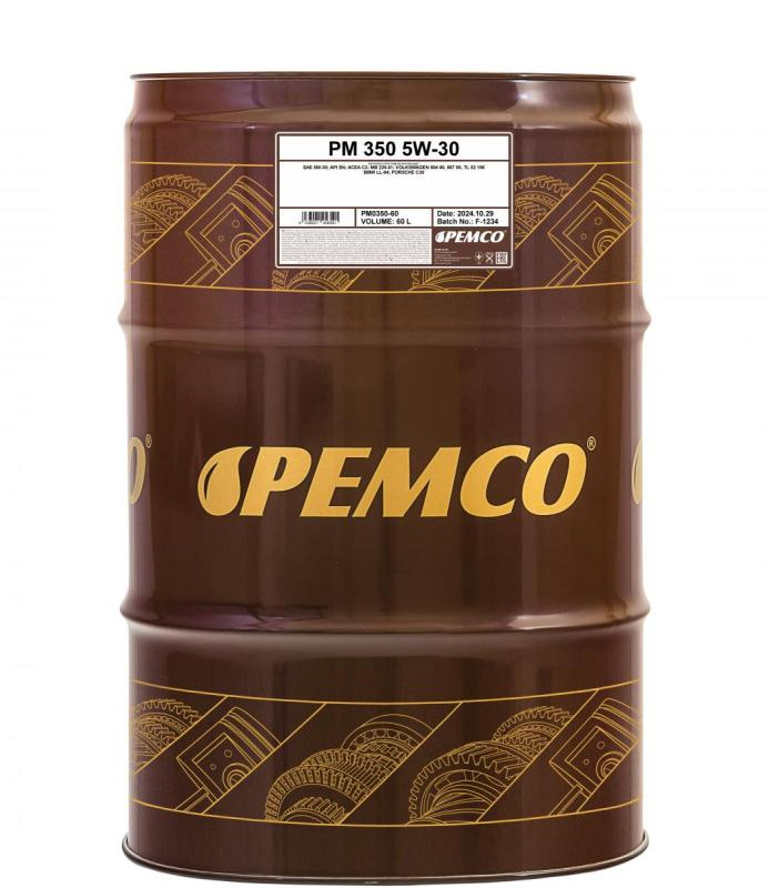 Pemco iDrive 350 SAE 5W30 208L, фото 1