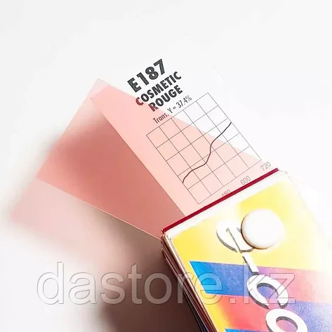 Rosco E187 COSMETIC ROUGE светофильтр, метр, фото 1