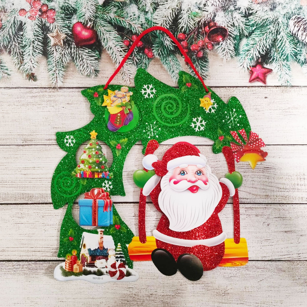 Настенная табличка на Новый год вид 1