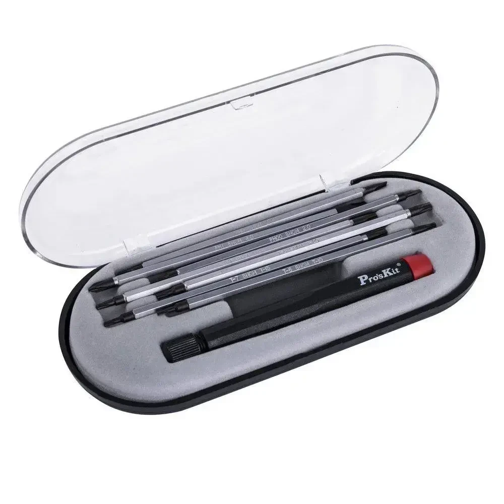 Pro'sKit 1PK-806 Отвертка с набором сменных двусторонних бит