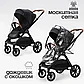 Коляска 2в1 TOMIX Prime, black, фото 8