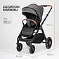 Коляска 2в1 TOMIX Prime, grey, фото 5