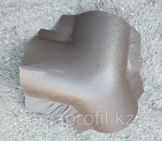 Y-образный тройник Матовый RAL 8017 Коричневый шоколад для круглого конька R80
