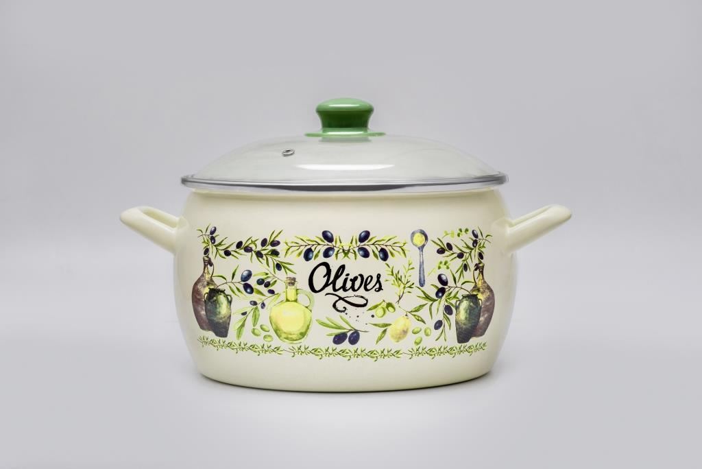 Кастрюля Олива 7,5 л (193131) Metrot, фото 1