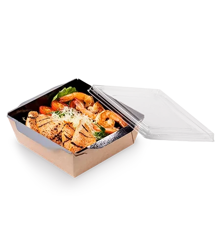 Упаковка OSQ OpSalad 900 Black Edition ( 400 шт./кор) без крышки
