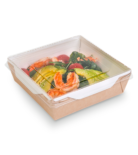 Крышка RPET полукупол OSQ OCTOBOX 500 (560 шт/кор)