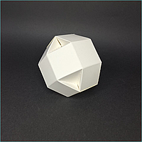 Коробочка-бонбоньерка "Белая" (10х10х10)