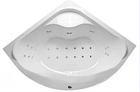 Аэрогидромассажная ванна на электронной кнопке AFRODITA 150x150