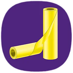 Полиэтиленовая пленка, стеклоткань, сетки